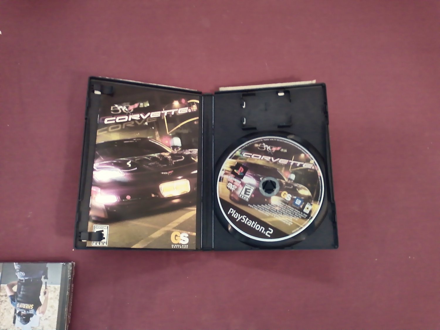 Corvette PS2 PlayStation 2 Global Star Software DVD Game 2004 Take Two (mw)