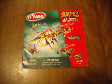 K Nex Instruction Book Manual From 20 Pc Tub Ideas For 20