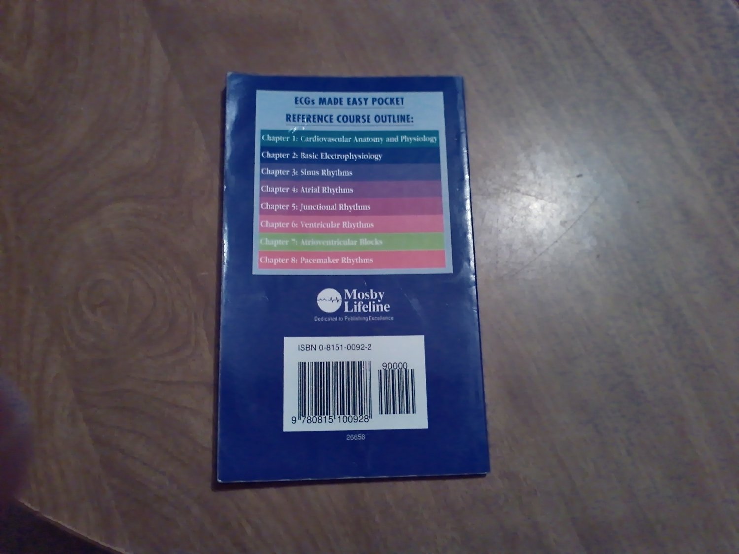 ECGs Made Easy Pocket Reference By Barbara Aehlert (1995) (WCC4) ECG ...