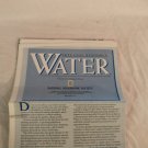 National Geographic Double sided Map Precious Resource Water and Facts About Water Use (1995) (192)