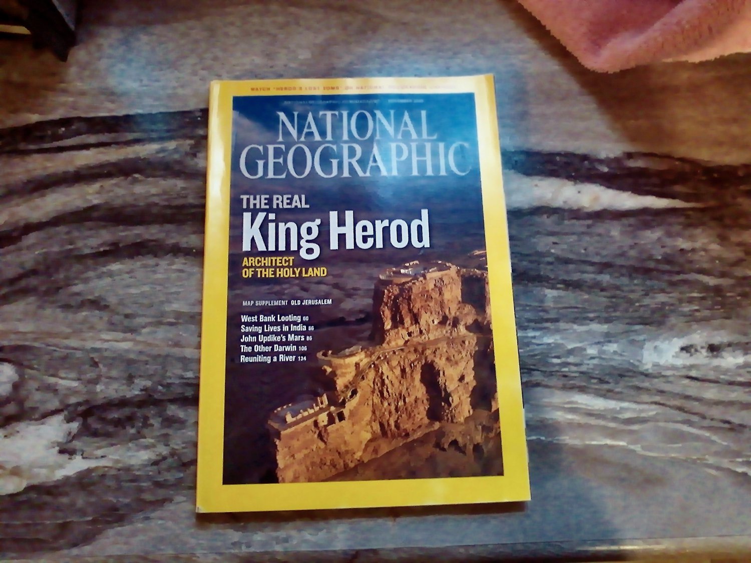 National Geographic December 2008 Vol. 214 No. 6 Jerusalem, King Herod