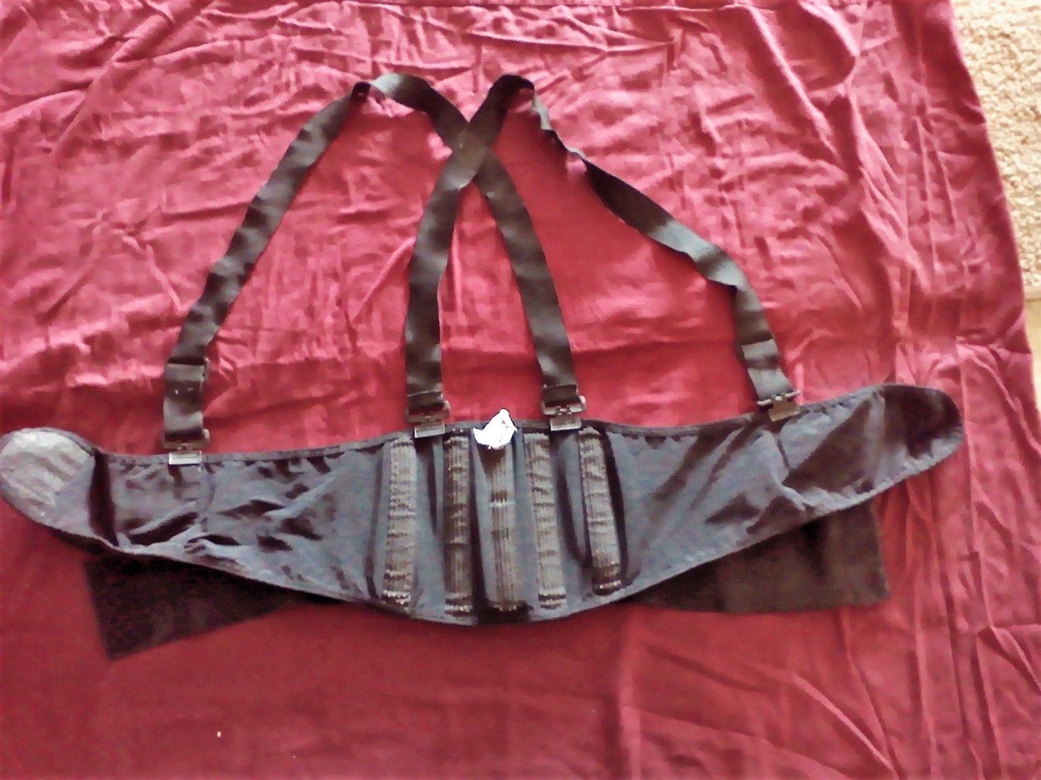 Altus Heavy Support Belt With Adjustable Suspenders Size Large 3544 in