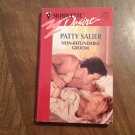 Non-Refundable Groom by Patty Salier (1998) (R23a12) Silhouette Desire #1149, Silhouette PB