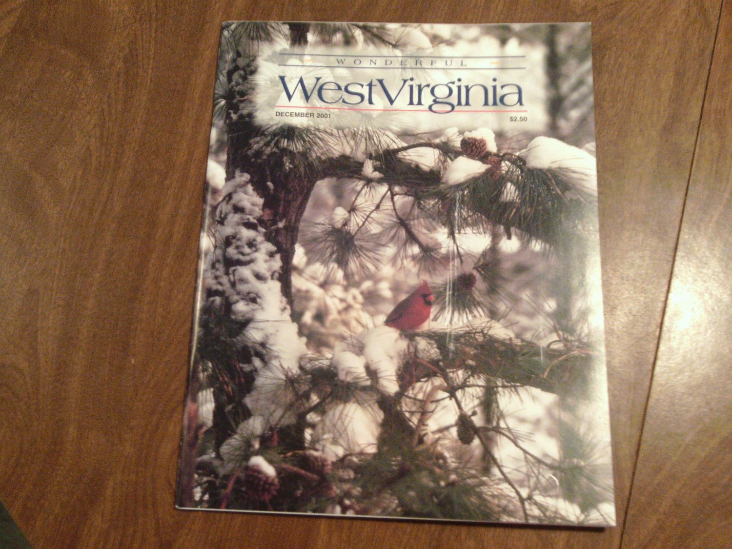 Wonderful West Virginia December 2001 Volume 65 No. 12 Harnett House, Mingo Railroad, Coal Town (C2)