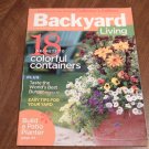 Backyard Living Collector's Edition 2006 (C7) Best Burger, Colorful Containers, Patio Planter