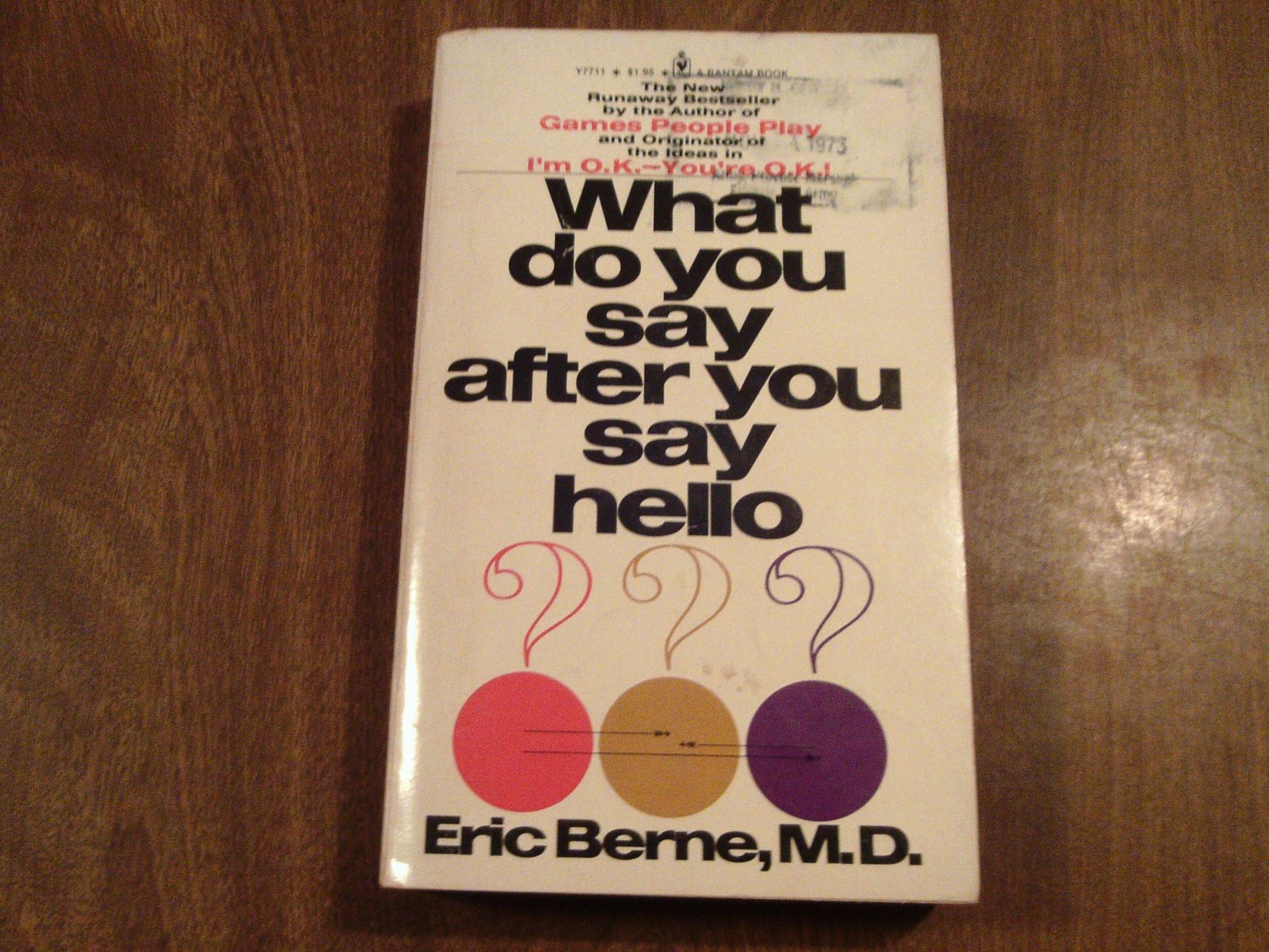 What Do You Say After You Say Hello The Psychology of Human Destiny by Eric Berne (1972) (126)