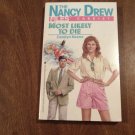 Most Likely to Die by Carolyn Keene (1988) (R24a13) Nancy Drew Files #27, An Archway PB Most Likely to Die by Carolyn Keene (1988) (R24a13) Nancy Drew Files #27, An Archway PB
