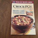 CrockPot the Original Slow Cooker Recipe Card Collection 76 Cards (2009) (GR2r2) PIL Publications PB CrockPot the Original Slow Cooker Recipe Card Collection 76 Cards (2009) (GR2r2) PIL Publications PB