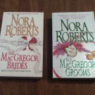 The MacGregor Brides & MacGregor Grooms by Nora Roberts (1997/R22a3/4a7) #6 & #8 Silhouette Books PB