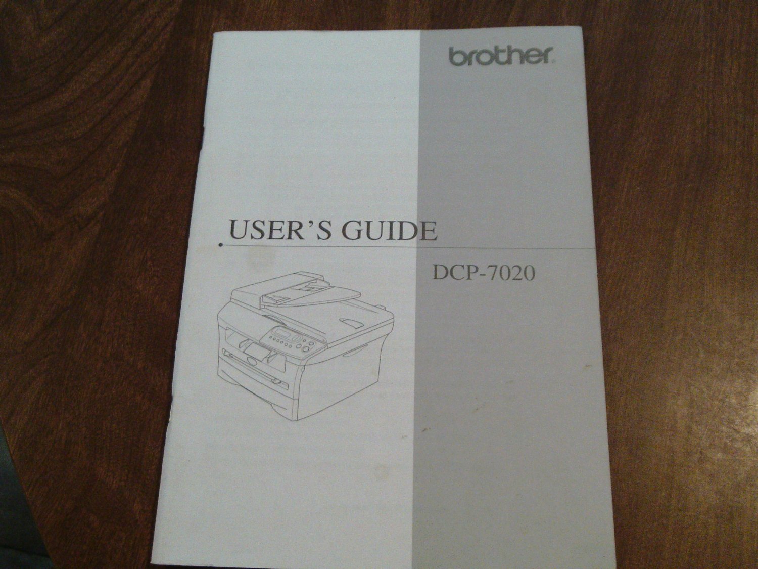 Brother DCP7020 Printer User