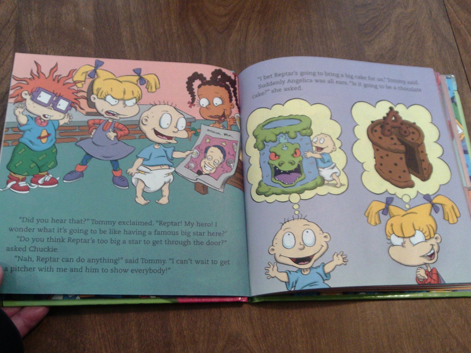 Reptar's Surprise Visit / Oh, Brother! 2 books in 1 Nickelodeon Rugrats ...