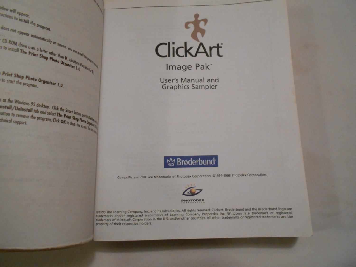 ClickArt Broderbund 300,000 graphics - 20 art CDs The Learning Company ...