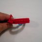 Handcrafted Plastic Red Heart with Blue Beads (BB59) (PL) Crafts, Handmade