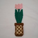 Handcrafted Plastic Canvas Pink flower in Planter (BB59) (PL) Crafts, Handmade Handcrafted Plastic Canvas Pink flower in Planter (BB59) (PL) Crafts, Handmade