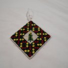 Handcrafted Plastic Canvas Diamond Shaped Christmas Tree Ornament (BB59) (PL) Crafts, Handmade Handcrafted Plastic Canvas Diamond Shaped Christmas Tree Ornament (BB59) (PL) Crafts, Handmade