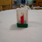 Handcrafted Plastic Canvas Square Candle Christmas Tree Ornament (BB59) (PL) Crafts, Handmade Handcrafted Plastic Canvas Square Candle Christmas Tree Ornament (BB59) (PL) Crafts, Handmade