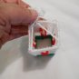 Handcrafted Plastic Canvas Square Candle Christmas Tree Ornament (BB59) (PL) Crafts, Handmade