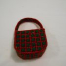 Handcrafted Plastic Canvas Mini Maroon and Green Basket (bb59) (PL) Crafts, Handmade Handcrafted Plastic Canvas Mini Maroon and Green Basket (bb59) (PL) Crafts, Handmade