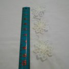 Handcrafted Plastic Canvas 3 - 3-D White Snowflake Ornaments (BB59) (PL) Crafts, Handmade Handcrafted Plastic Canvas 3 - 3-D White Snowflake Ornaments (BB59) (PL) Crafts, Handmade