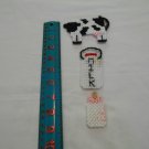 Handcrafted Plastic Canvas Milk Cow, Milk Can and Baby Bottle (BB59) (PL) Handmade Handcrafted Plastic Canvas Milk Cow, Milk Can and Baby Bottle (BB59) (PL) Handmade