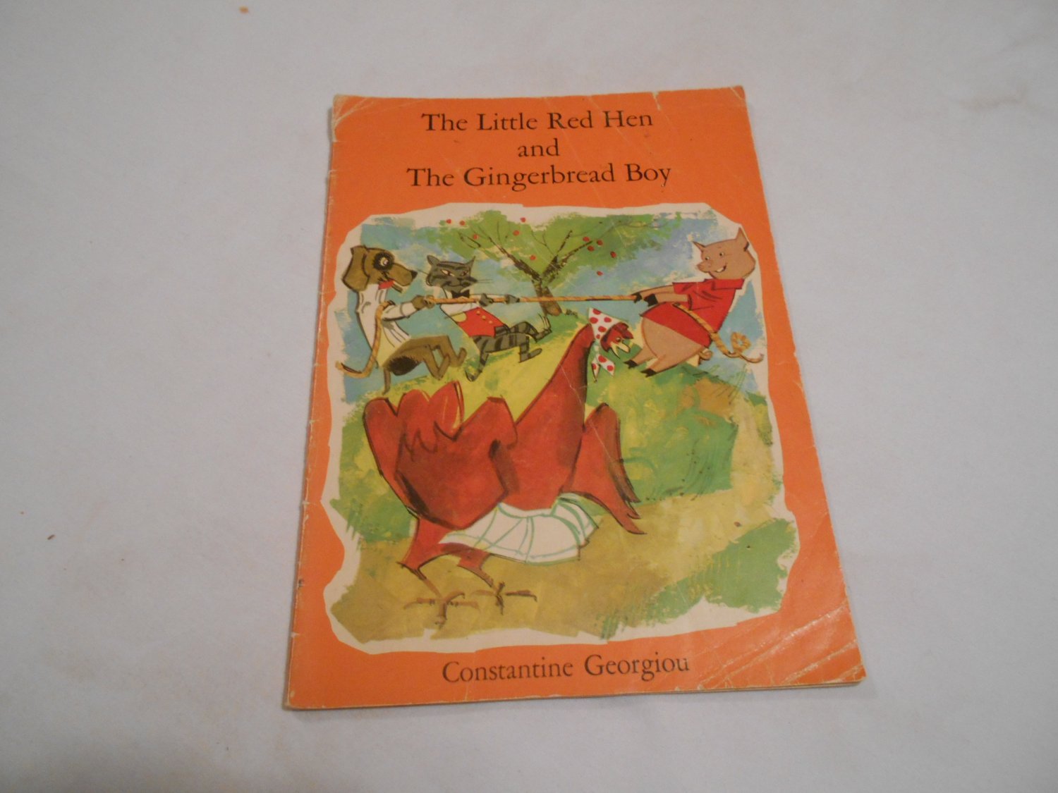 The Little Red Hen and The Gingerbread Boy by Constantine Georgiou (1963) (WC4)