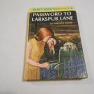 Password to Larkspur Lane by Carolyn Keene (1966) (L63a1) Nancy Drew #10 Grosset & Dunlap HC Password to Larkspur Lane by Carolyn Keene (1966) (L63a1) Nancy Drew #10 Grosset & Dunlap HC