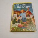 The Clue in the Diary by Carolyn Keene (1962) (L63a1) Nancy Drew #7 Grosset & Dunlap HC