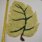 Autumn Leaf Handmade Plastic Canvas Mat Yellow and Green (CMB1) (PL) Perfect Fall Decor Autumn Leaf Handmade Plastic Canvas Mat Yellow and Green (CMB1) (PL) Perfect Fall Decor