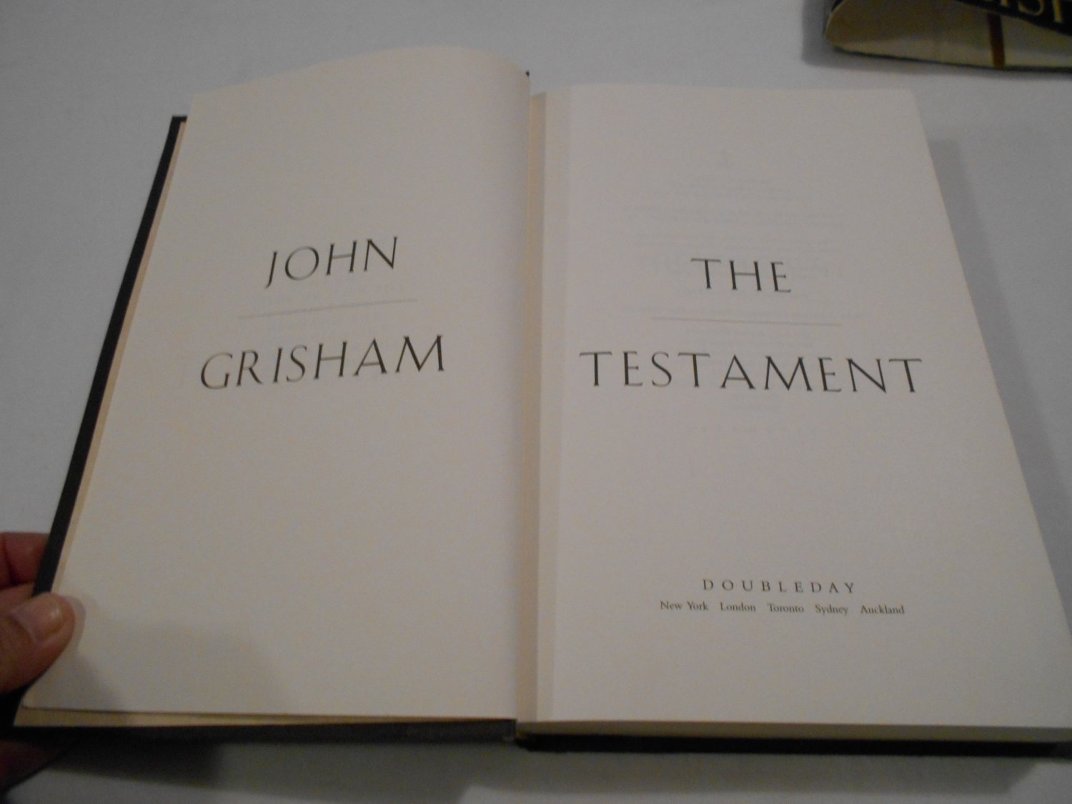the testament john grisham review