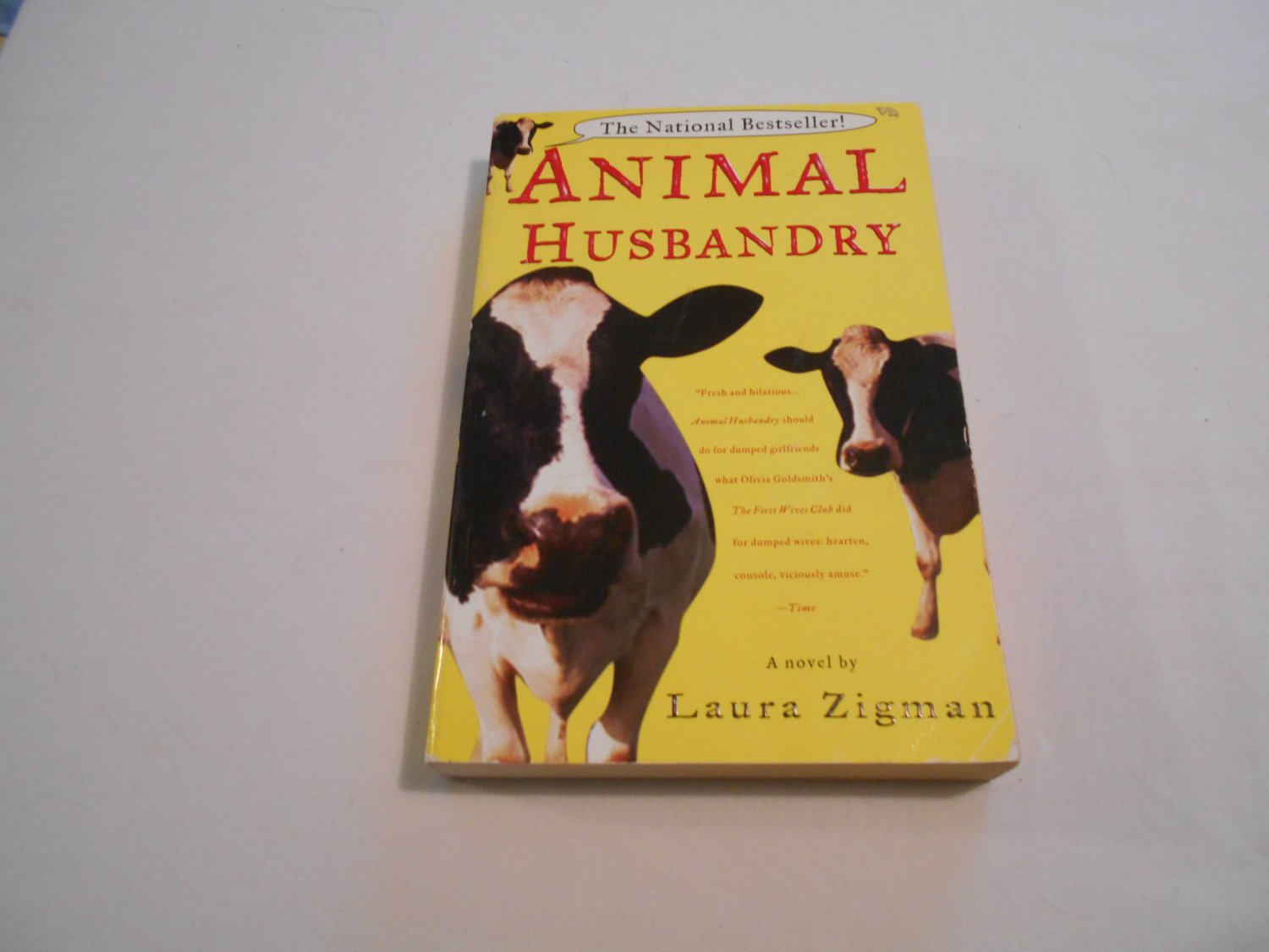 Animal Husbandry by Laura Zigman (2001) (B5) Romance, Fiction, Humor