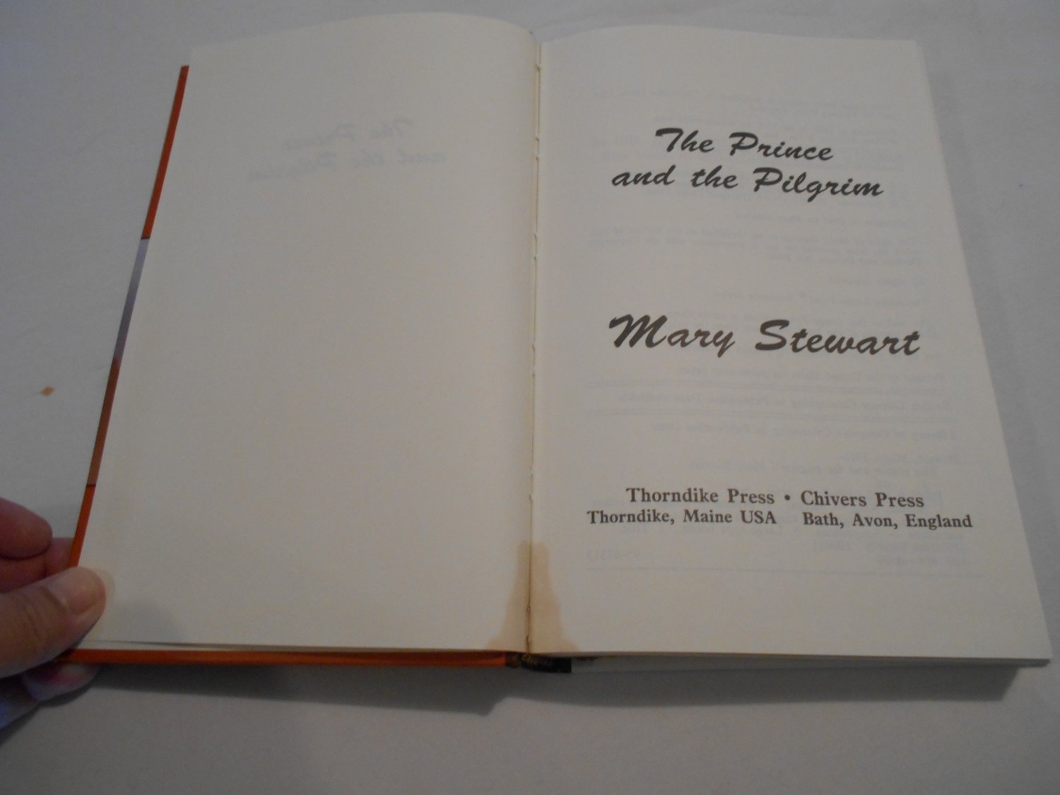 mary stewart the prince and the pilgrim