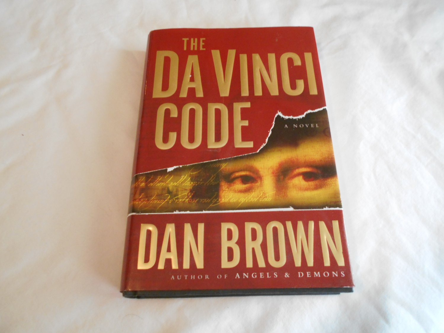 The Da Vinci Code by Dan Brown (2003) (B27) Robert Langdon #2, Doubleday HC