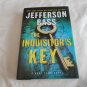 The Inquisitor's Key by Jefferson Bass (2012) (L32b7) Body Farm #7, William Morrow First Edition HC