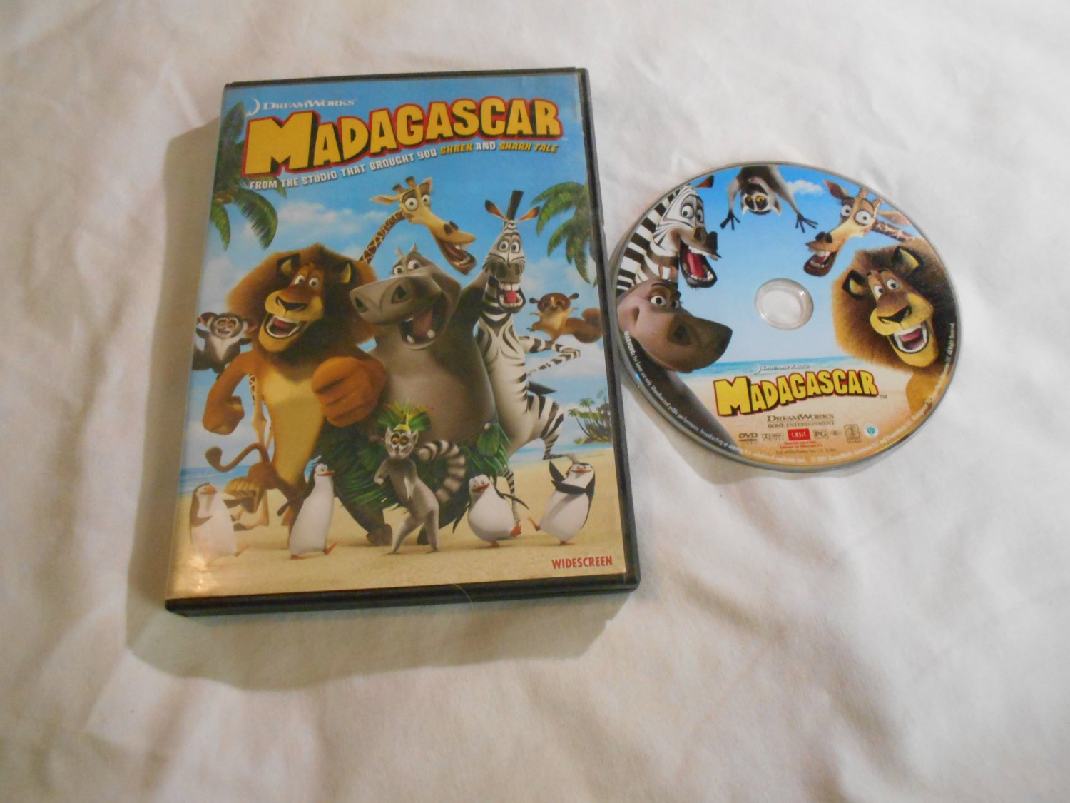 madagascar dvd 2005