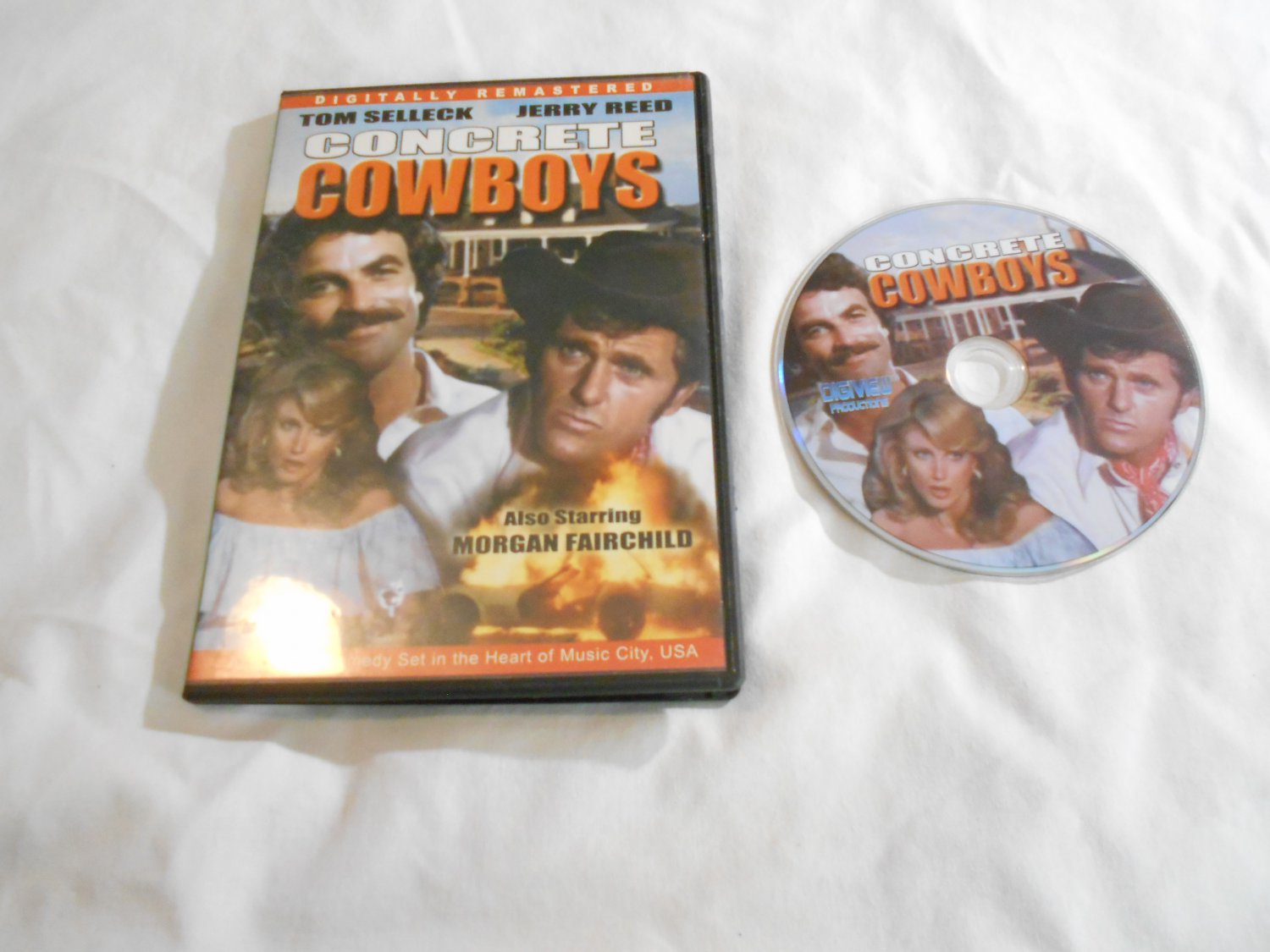 Concrete Cowboys (DVD, 2004) Tom Selleck, Jerry Reed, Fairchild