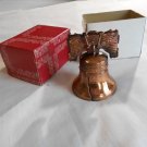 Brass Liberty Bell 3" in Box made in Japan (80)