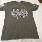 Grunt Style Medium Kahki T-Shirt, Pullover - Washington, Jefferson, Roosevelt, Lincoln (81)