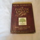 The Purpose Driven Life by Rick Warren (2002) (L31a6) Zondervan HC
