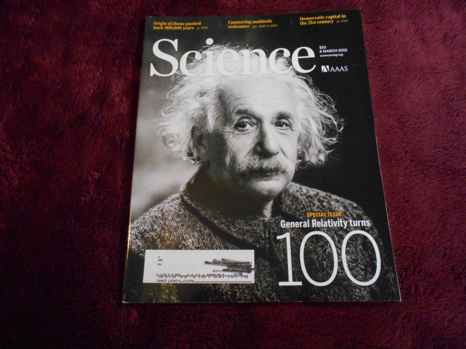 Science Magazine AAAS 6 March 2015 Vol 347 Issue 6226 Special Issue ...