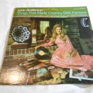 Lynn Anderson Songs That Made Country Girls Famous 12" LP Vinyl Record Album CHS 1022 Chart