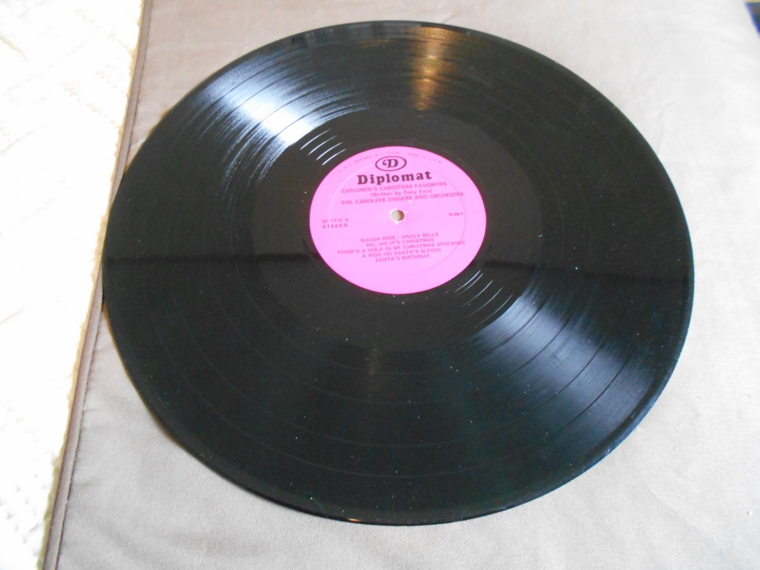 Sleigh Ride / Jingle Bells The Caroleer Singers* And Orchestra 12