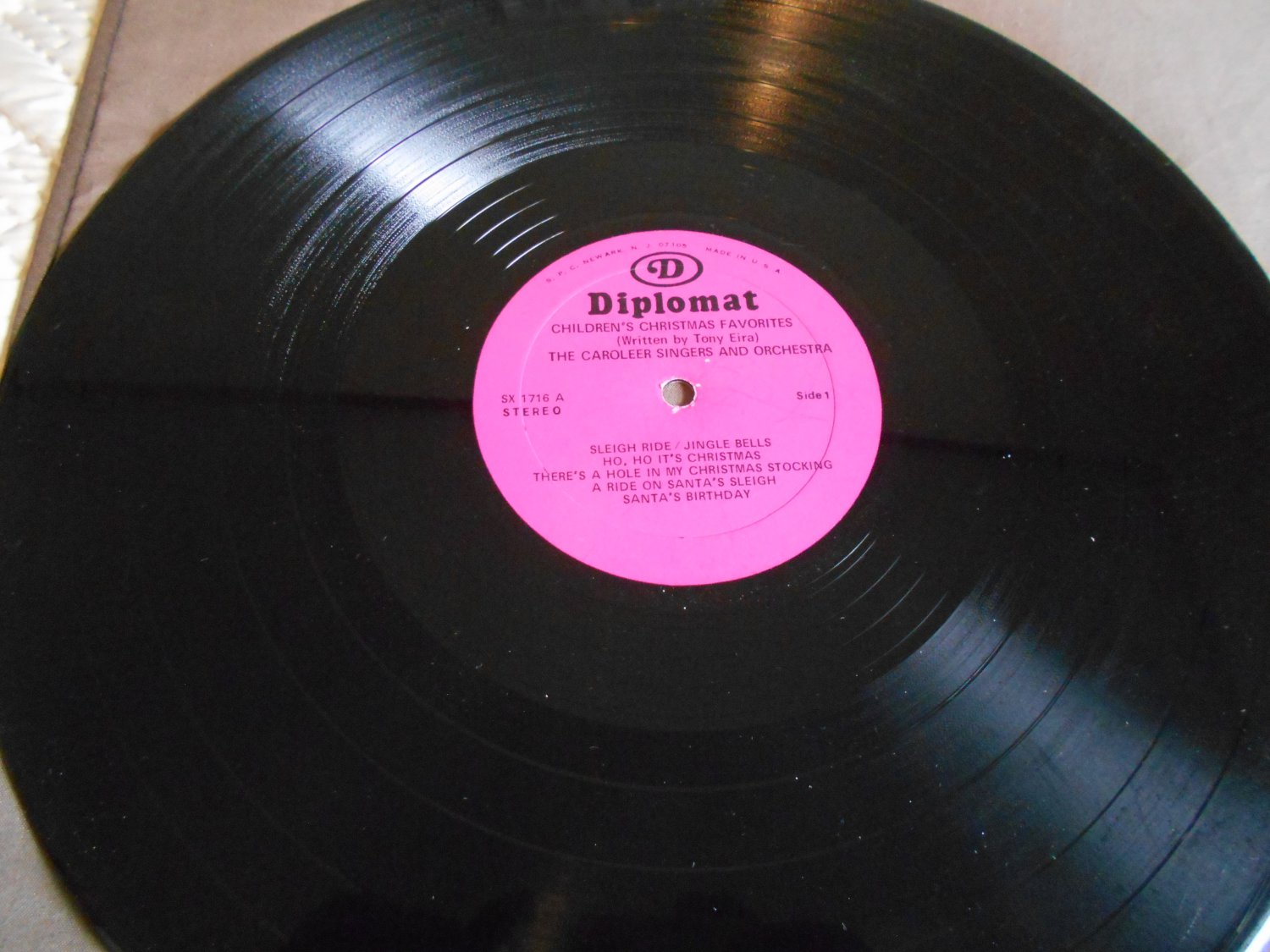 Sleigh Ride / Jingle Bells The Caroleer Singers* And Orchestra 12