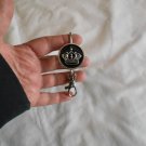 Black Enamel Crown KeyChain / Key Chain