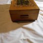 Cottage Scene Trees and Nice Design Wooden Jewelry Box (167)