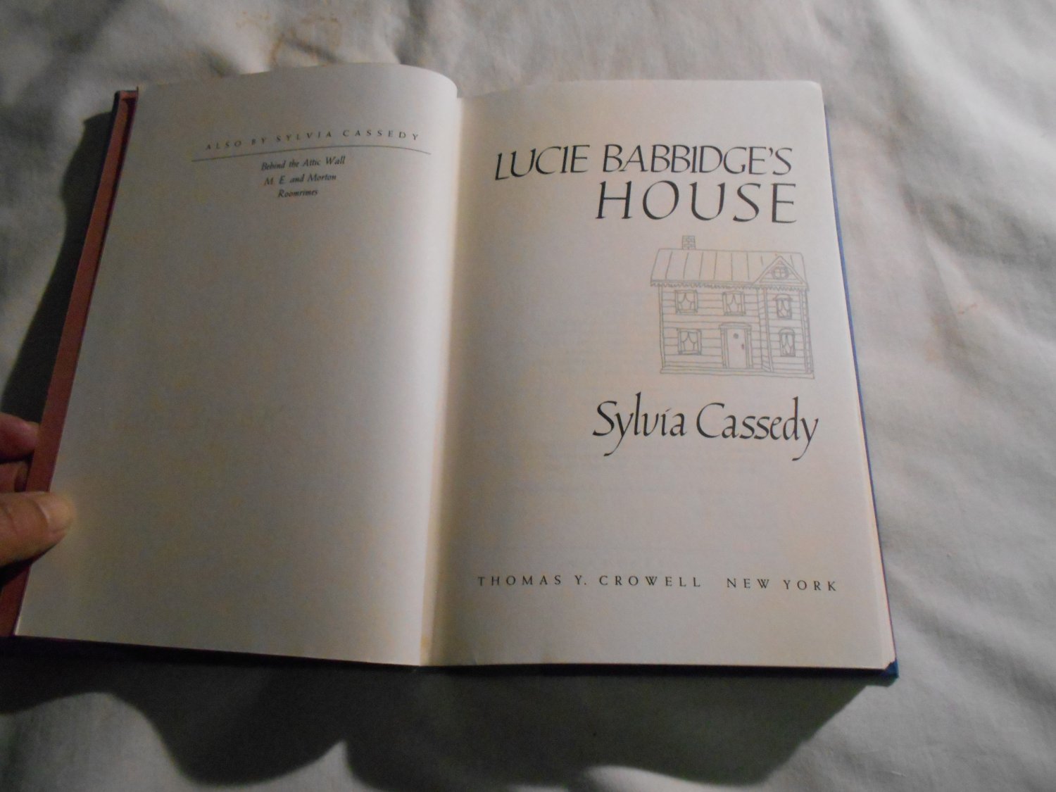 Lucie Babbidge's House by Sylvia Cassedy (1989) (178) Young Adult, Fantasy