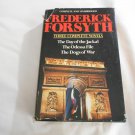 Day of the Jackal/Dogs of War/Odessa File by Frederick Forsyth (1980/L34d3) Omnibus Avenel Books HC