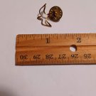Gold Tone Peace Dove Tie Pin/Brooch