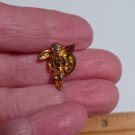 Small Gold Tone Angel With Wings Pin/Brooch