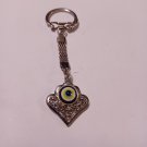 Silver Odd Shape with an Eye KeyChain / Key Chain