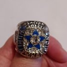 1971 Dallas Cowboy NFL Roger Staubach Replica Silver Ring Size 9 Ring Jewelry